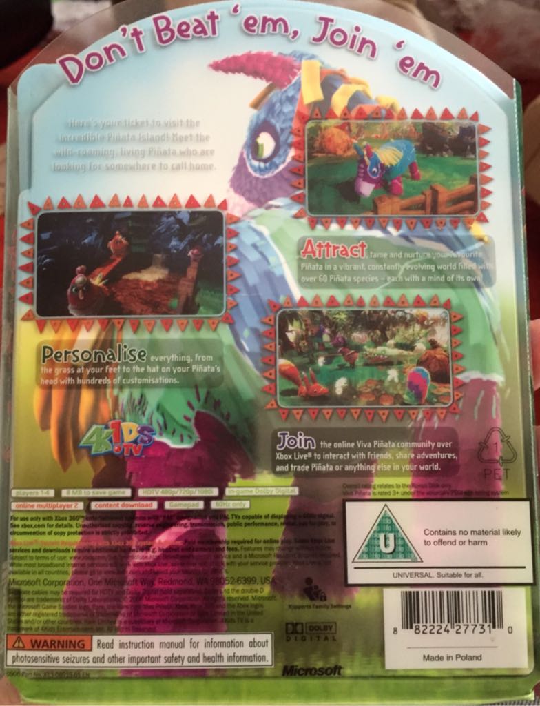 Viva Pinata - Microsoft Xbox 360 (Microsoft Game Studios - 1) video game collectible [Barcode 882224277310] - Main Image 2