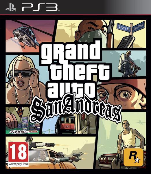 GTA San Andreas - Sony PlayStation 3 (PS3) video game collectible [Barcode 5026555419475] - Main Image 1