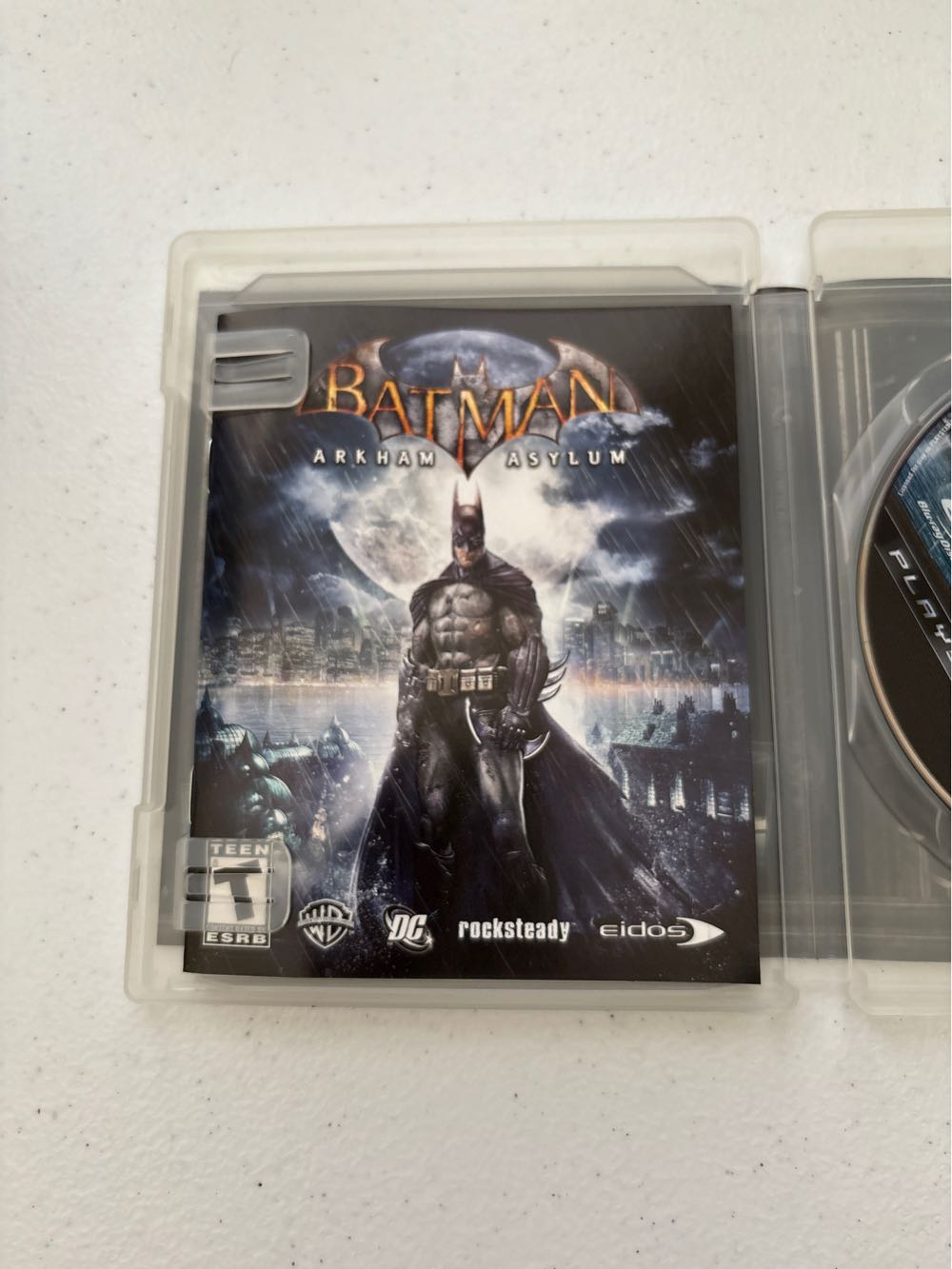 Batman: Arkham Asylum - Sony PlayStation 3 (PS3) (Warner Bros. Interactive Entertainment - 1) video game collectible [Barcode 5021290037281] - Main Image 3