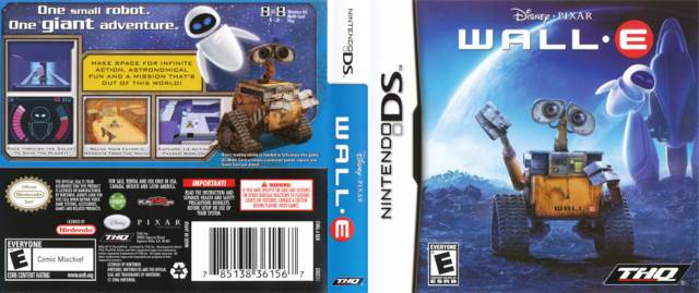Wall.E - Nintendo DS (THQ - 2) video game collectible [Barcode 4005209105668] - Main Image 2