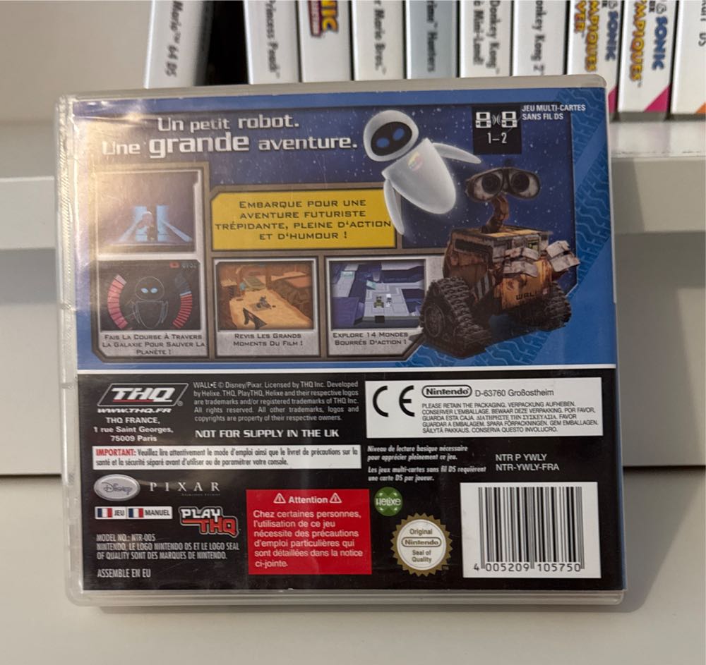 Wall-E - Nintendo DS video game collectible [Barcode 4005209105750] - Main Image 2