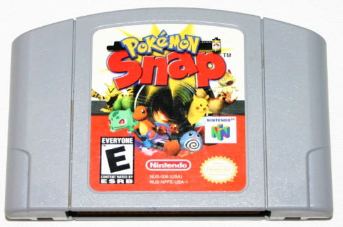 Pokemon Snap - Nintendo 64 (N64) (Nintendo - 1) video game collectible - Main Image 3