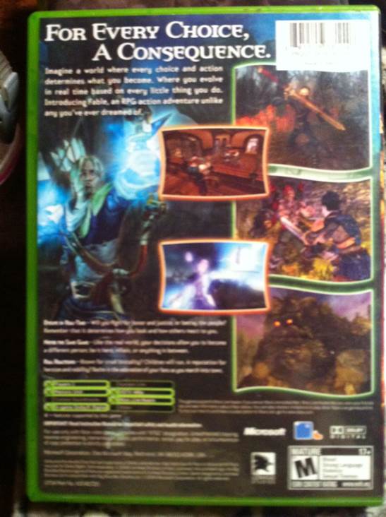 Fable  (Microsoft Game Studios - 1) video game collectible - Main Image 2