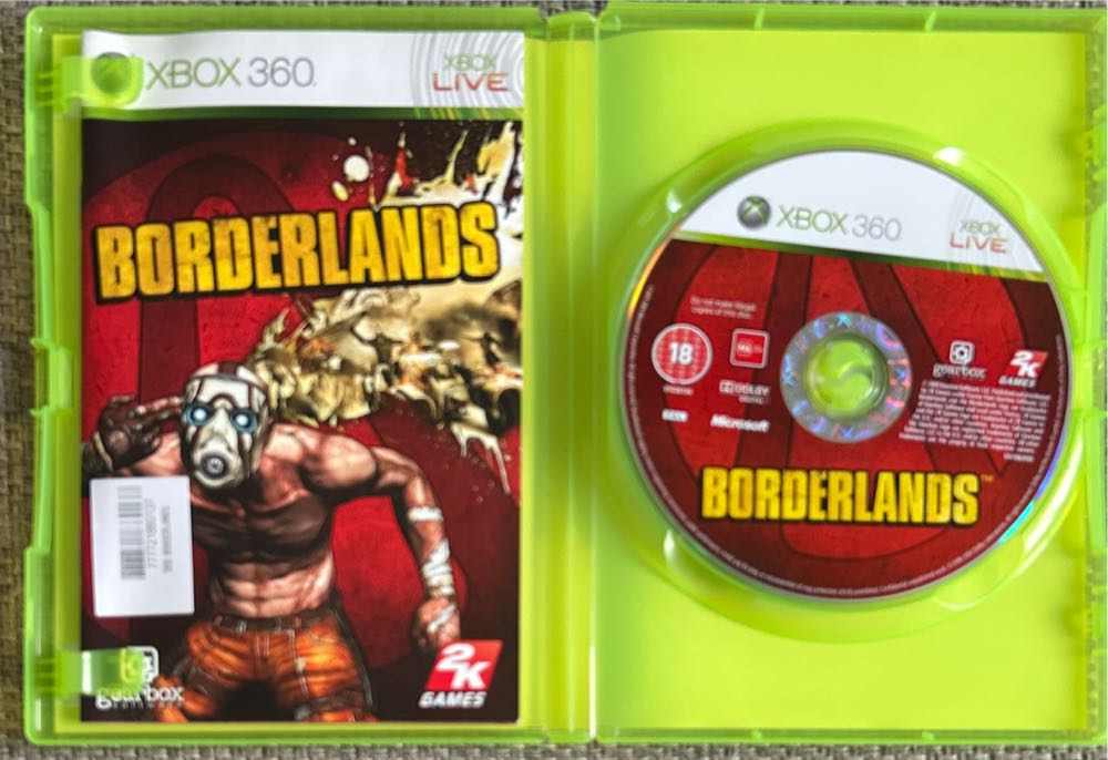 Borderlands (Slip Cover) - Microsoft Xbox 360 (2K Games) video game collectible [Barcode 777721860137] - Main Image 3