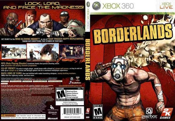 Borderlands - Microsoft Xbox 360 video game collectible - Main Image 2