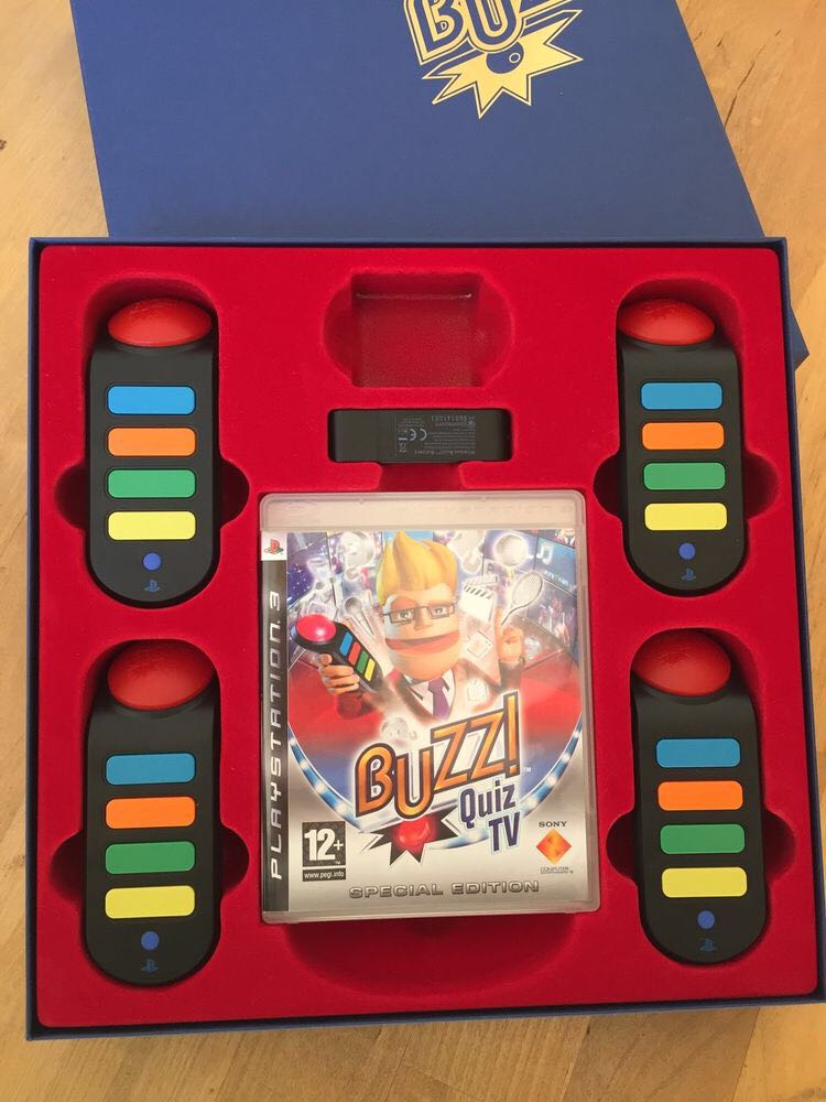 Buzz Quiz Tv - Sony PlayStation 3 (PS3) (Sony Computer Entertainment - 8) video game collectible [Barcode 711719774556] - Main Image 2