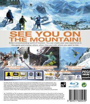 Shaun White Snowboarding - Sony PlayStation 3 (PS3) (Ubisoft) video game collectible [Barcode 4949244001724] - Main Image 2