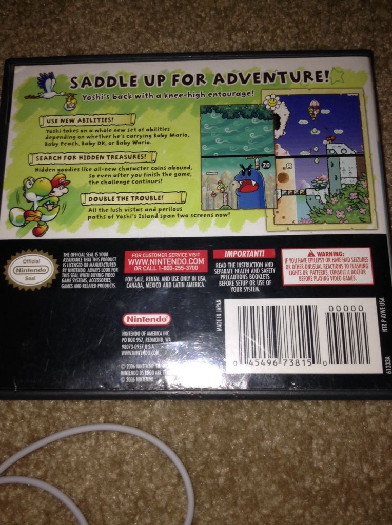 Yoshis Island - Nintendo DS video game collectible - Main Image 2