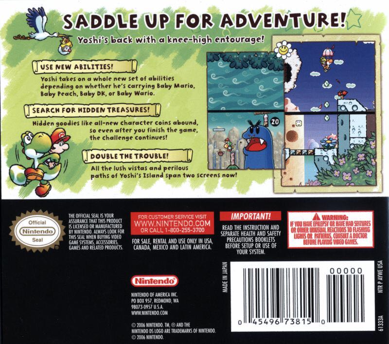 Yoshis Island - Nintendo Super Famicom video game collectible - Main Image 2