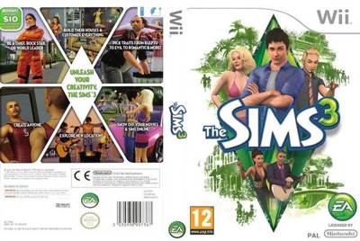 The Sims 3 - Nintendo Wii (EA - 4) video game collectible [Barcode 5030930088422] - Main Image 2
