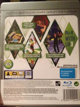 The Sims 3 - Sony PlayStation 3 (PS3) video game collectible [Barcode 5030941102407] - Main Image 2