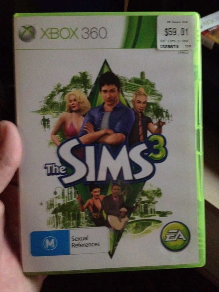 The Sims 3 - Microsoft Xbox 360 video game collectible - Main Image 1