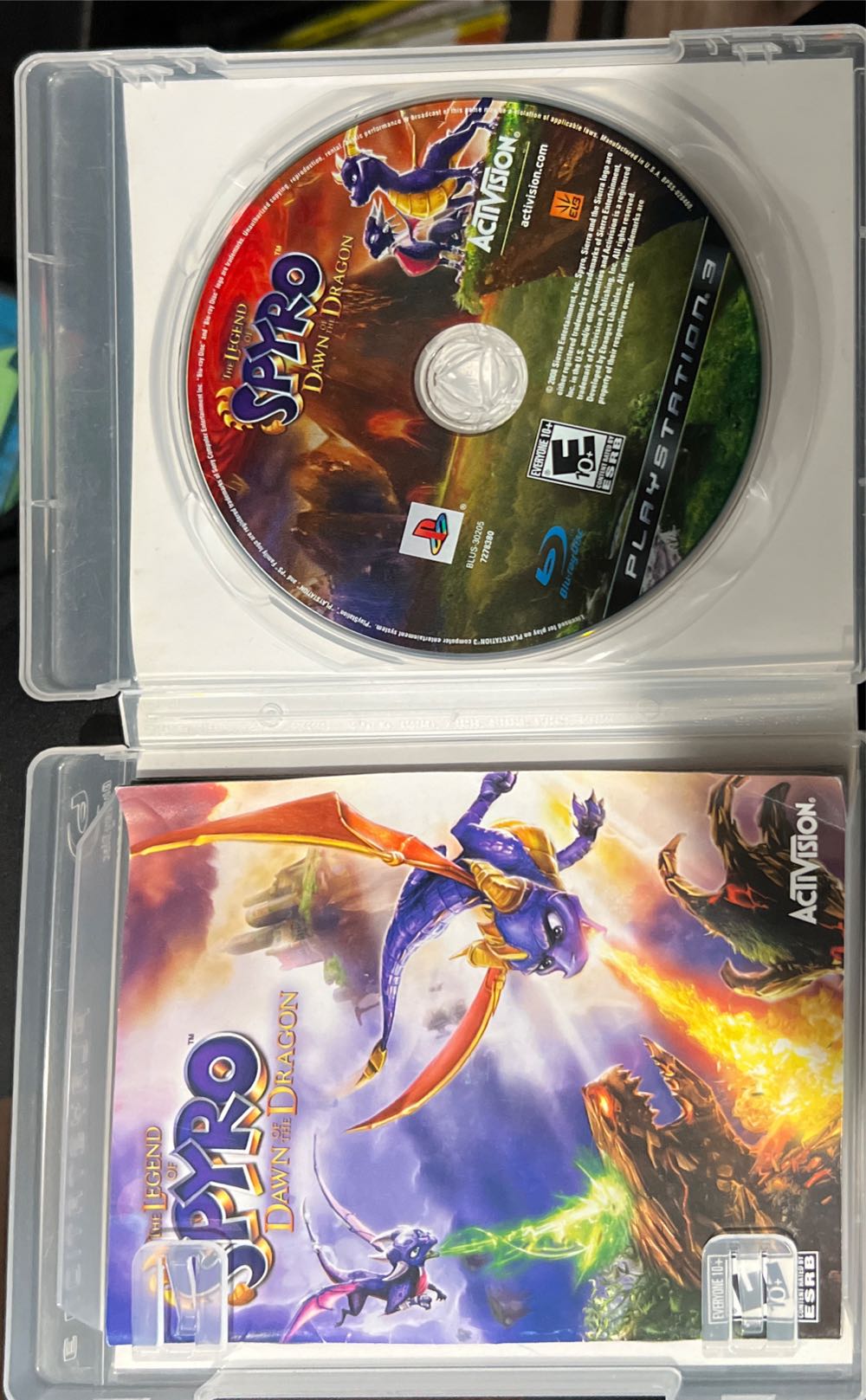 The Legend of Spyro: Dawn of the Dragon - Sony PlayStation 3 (PS3) (Activision - 2) video game collectible [Barcode 020626727839] - Main Image 3