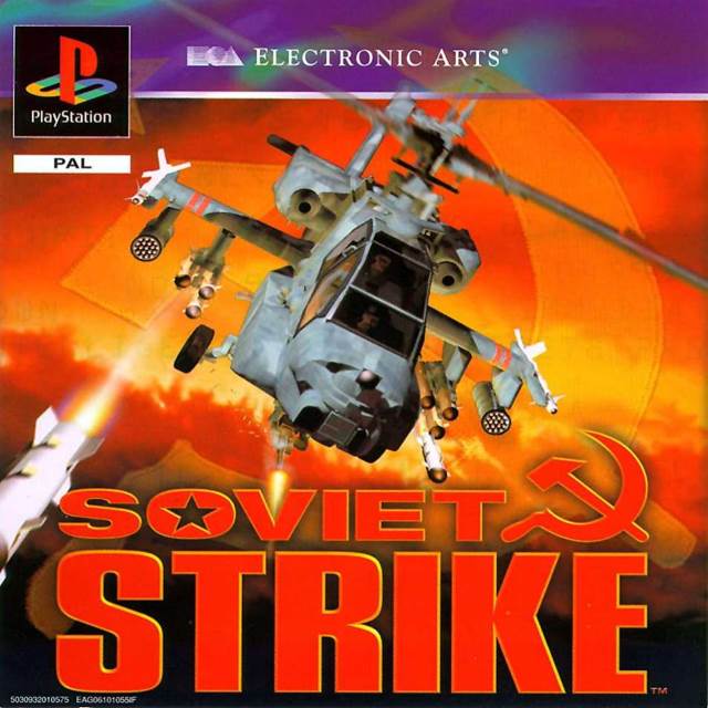 Soviet Strike - Sony PlayStation (1) video game collectible - Main Image 1