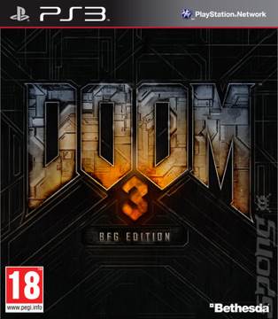 Doom 3 - Sony PlayStation 3 (PS3) (Bethesda) video game collectible [Barcode 093155119772] - Main Image 1