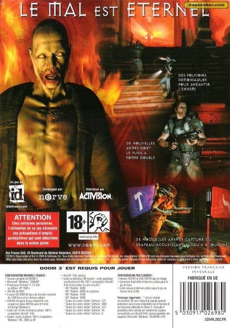 Doom 3 - PC (Activision - 1) video game collectible [Barcode 5030917024696] - Main Image 2