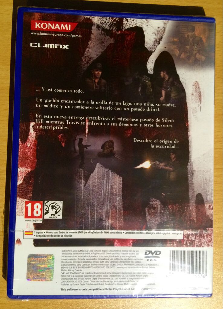 Silent Hill Origins - Sony PlayStation 2 (PS2) video game collectible - Main Image 2