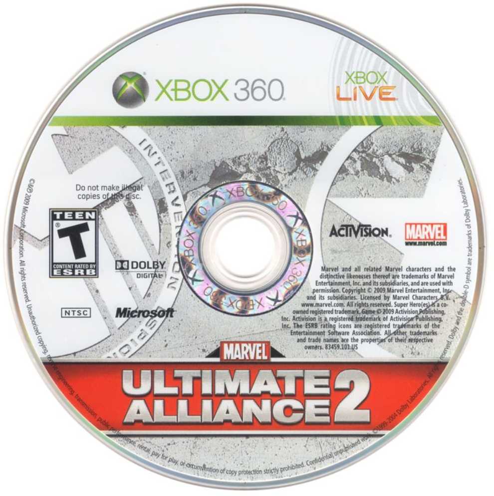 Marvel: Ultimate Alliance 2 - Microsoft Xbox 360 (Activision Blizzard - 4) video game collectible [Barcode 047875834590] - Main Image 3