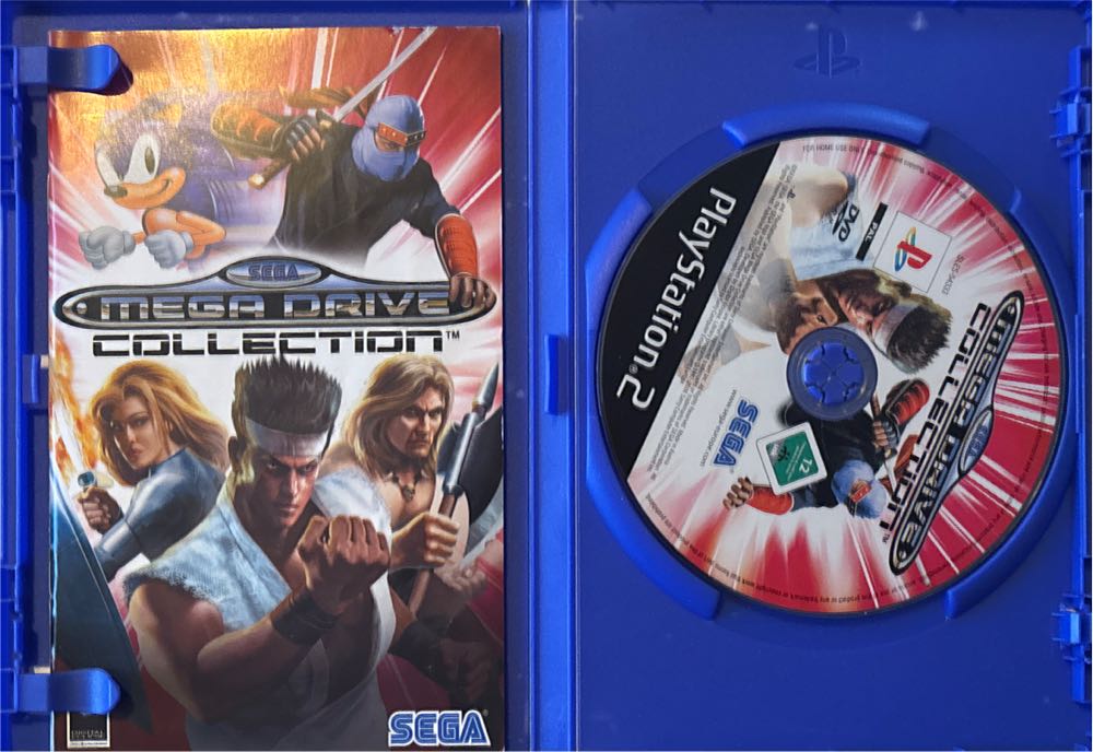 SEGA Mega Drive Collection - Sony PlayStation 2 (PS2) (Sega - 1-2) video game collectible [Barcode 4012160230261] - Main Image 3
