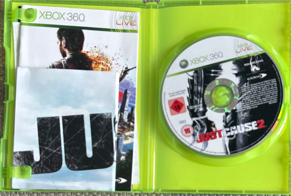 Just Cause 2 - Limited Edition (Slip Cover) - Microsoft Xbox 360 (Square Enix - 1) video game collectible [Barcode 5021290039995] - Main Image 4