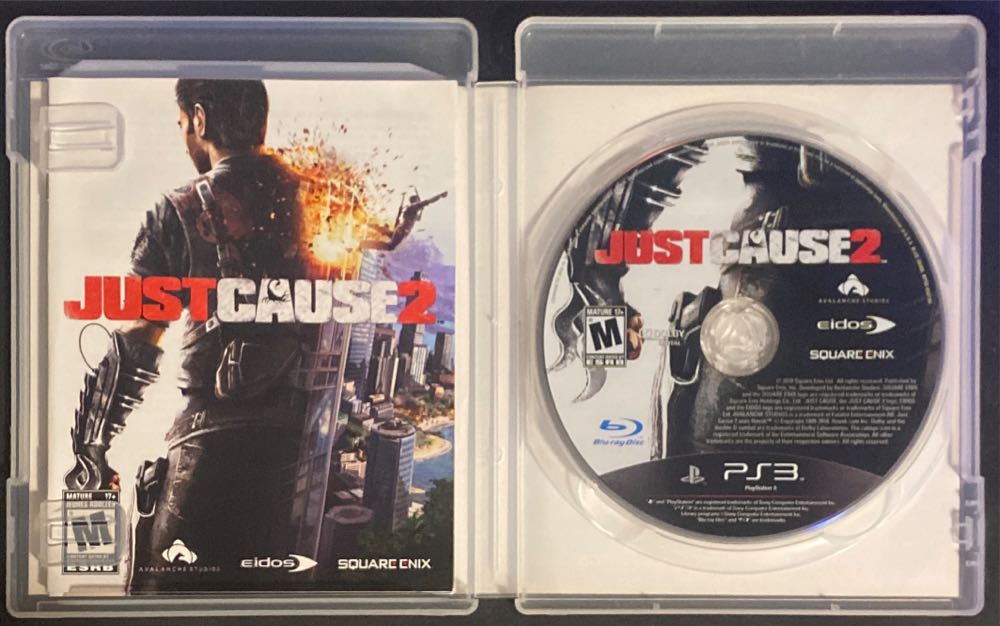 Just Cause 2 - Sony PlayStation 3 (PS3) (Square Enix - 1) video game collectible [Barcode 788687500791] - Main Image 3
