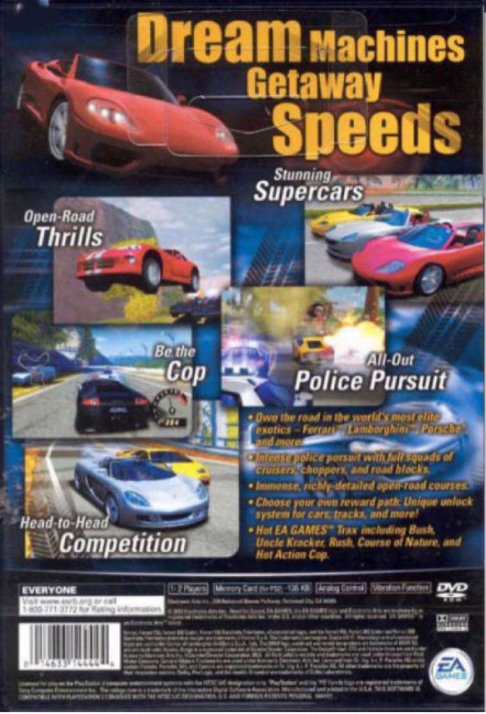 NEED FOR SPEED: HOT PURSUIT 2 - PC ((EA) Electronic Arts - 1) video game collectible [Barcode 014633128437] - Main Image 2