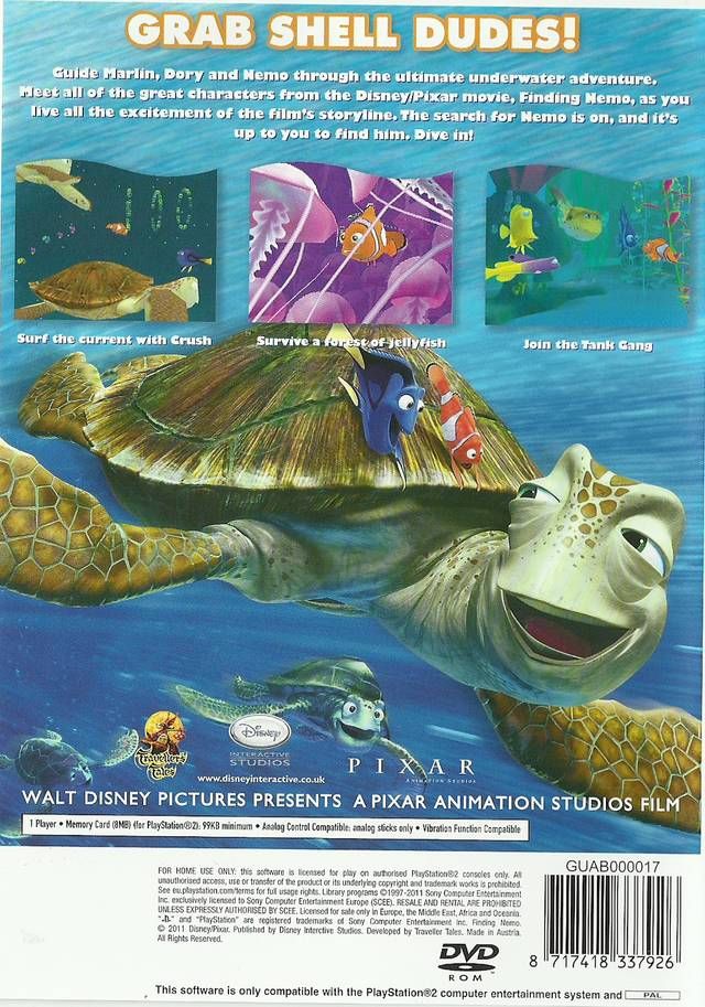 Finding Nemo - Sony PlayStation 2 (PS2) (Disney Interactive Studios - 1) video game collectible [Barcode 4005209048231] - Main Image 2