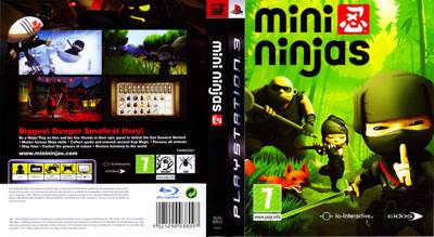 Mini Ninjas - Sony PlayStation 3 (PS3) (Eidos Interactive - 1) video game collectible [Barcode 788687500807] - Main Image 2