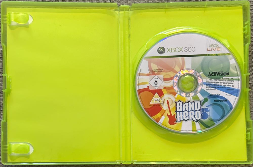 Band Hero - Microsoft Xbox 360 (Activision Blizzard - 1-4) video game collectible [Barcode 030917074677] - Main Image 3
