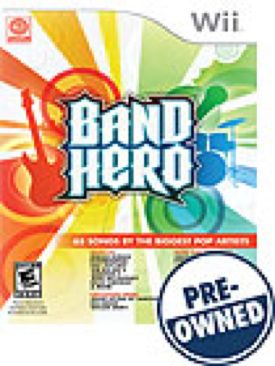 BAND HERO - Nintendo Wii video game collectible [Barcode 4787595963] - Main Image 1