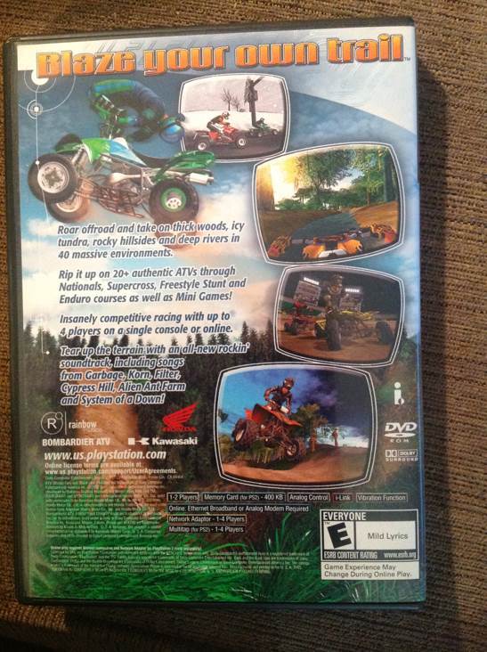 ATV Off-road Fury 2 - Sony PlayStation 2 (PS2) (Sony Online Entertainment Llc - 2) video game collectible [Barcode 711719736929] - Main Image 2