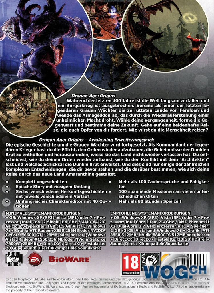 Dragon Age Origins - PC video game collectible - Main Image 2