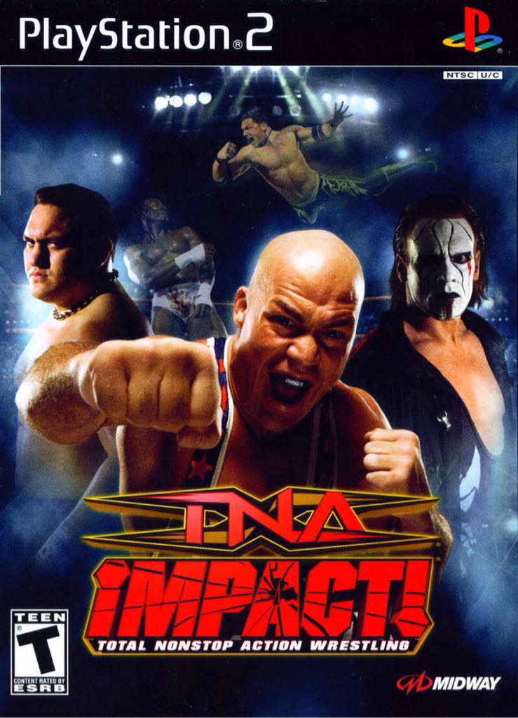 Tna Impact! - Sony PlayStation 2 (PS2) (Midway) video game collectible - Main Image 2