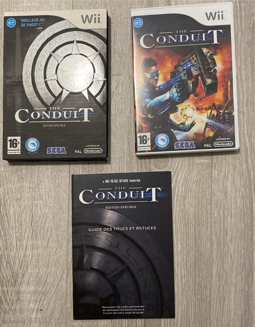 The Conduit - Nintendo Wii (Sega - 1) video game collectible [Barcode 5055277001255] - Main Image 3