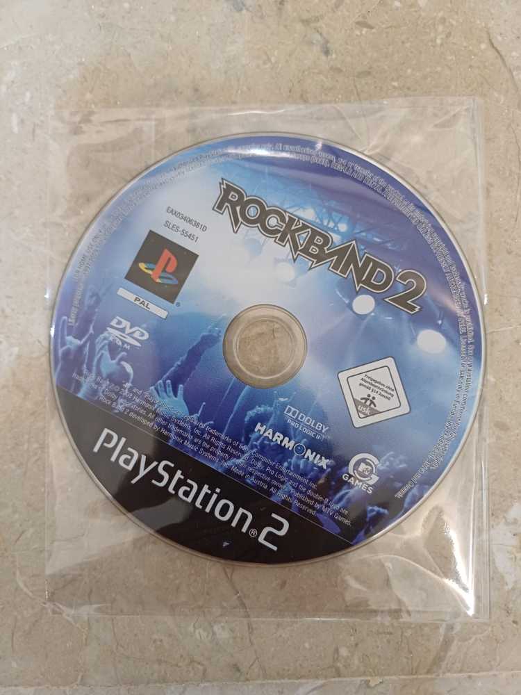 Rock Band 2 - Sony PlayStation 2 (PS2) video game collectible [Barcode 5030931068645] - Main Image 2