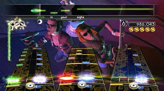 Rock Band 2 - Microsoft Xbox 360 (EA Games - 1-4) video game collectible [Barcode 75281717] - Main Image 4