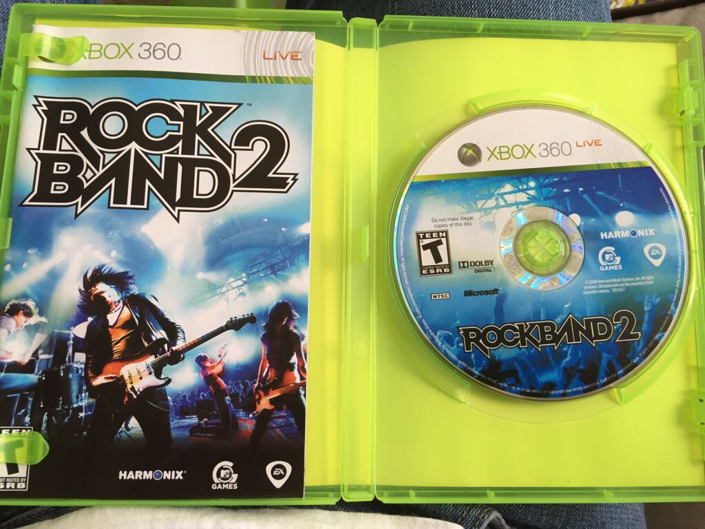 Rock Band 2 - Microsoft Xbox 360 video game collectible - Main Image 2
