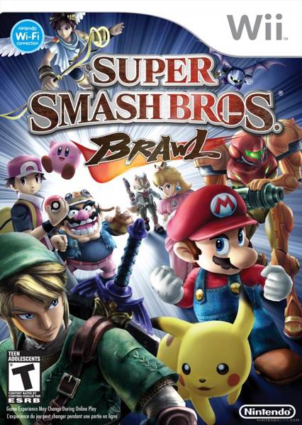 Super Smash Bros. Brawl - Nintendo Wii video game collectible - Main Image 1