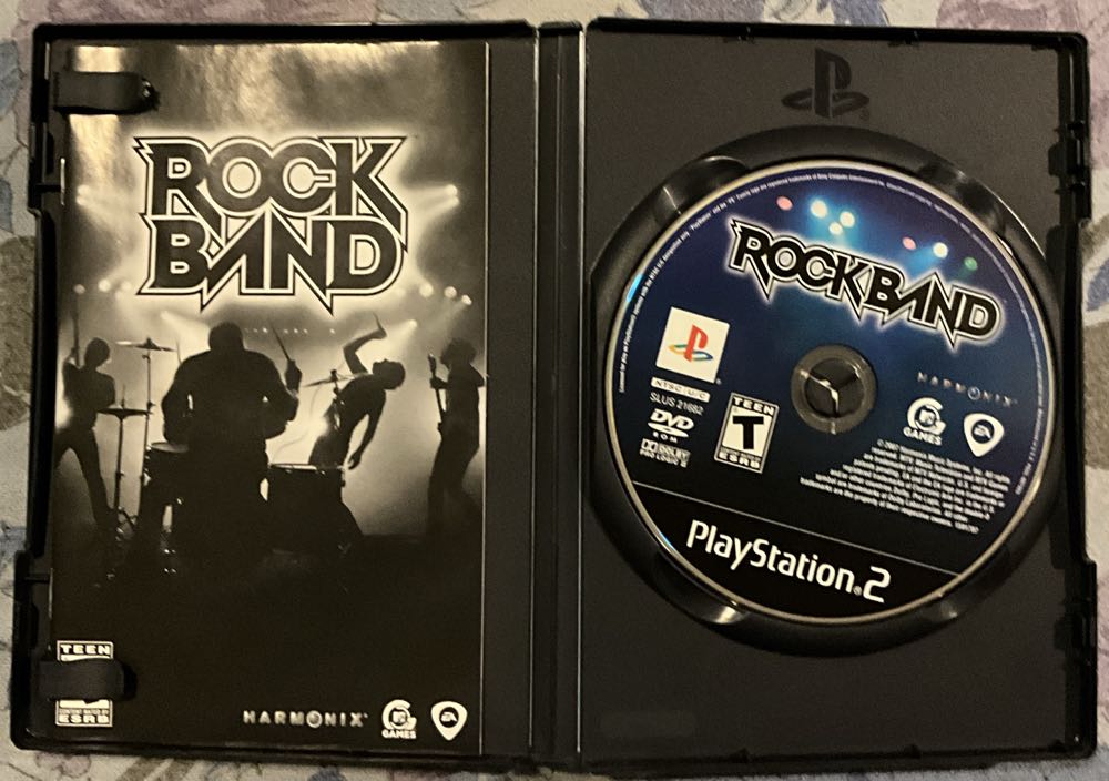 Rock Band - Sony PlayStation 2 (PS2) (MTV Games - 4) video game collectible [Barcode 014633159172] - Main Image 5