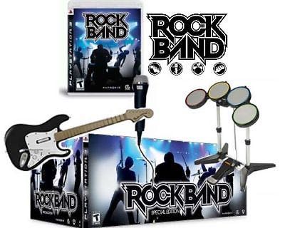 Rock Band - Special Edition (Band in a Box) - Sony PlayStation 3 (PS3) (MTV Games - 4) video game collectible [Barcode 5030941059923] - Main Image 2