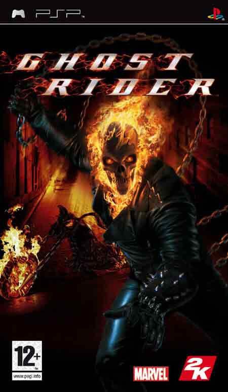 GHOST RIDER - Sony PlayStation Portable (PSP) video game collectible [Barcode 5026555280525] - Main Image 1