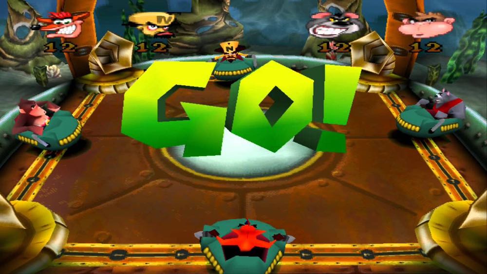 Crash Bash - Sony PlayStation (SCEA - 4) video game collectible [Barcode 711719233329] - Main Image 3