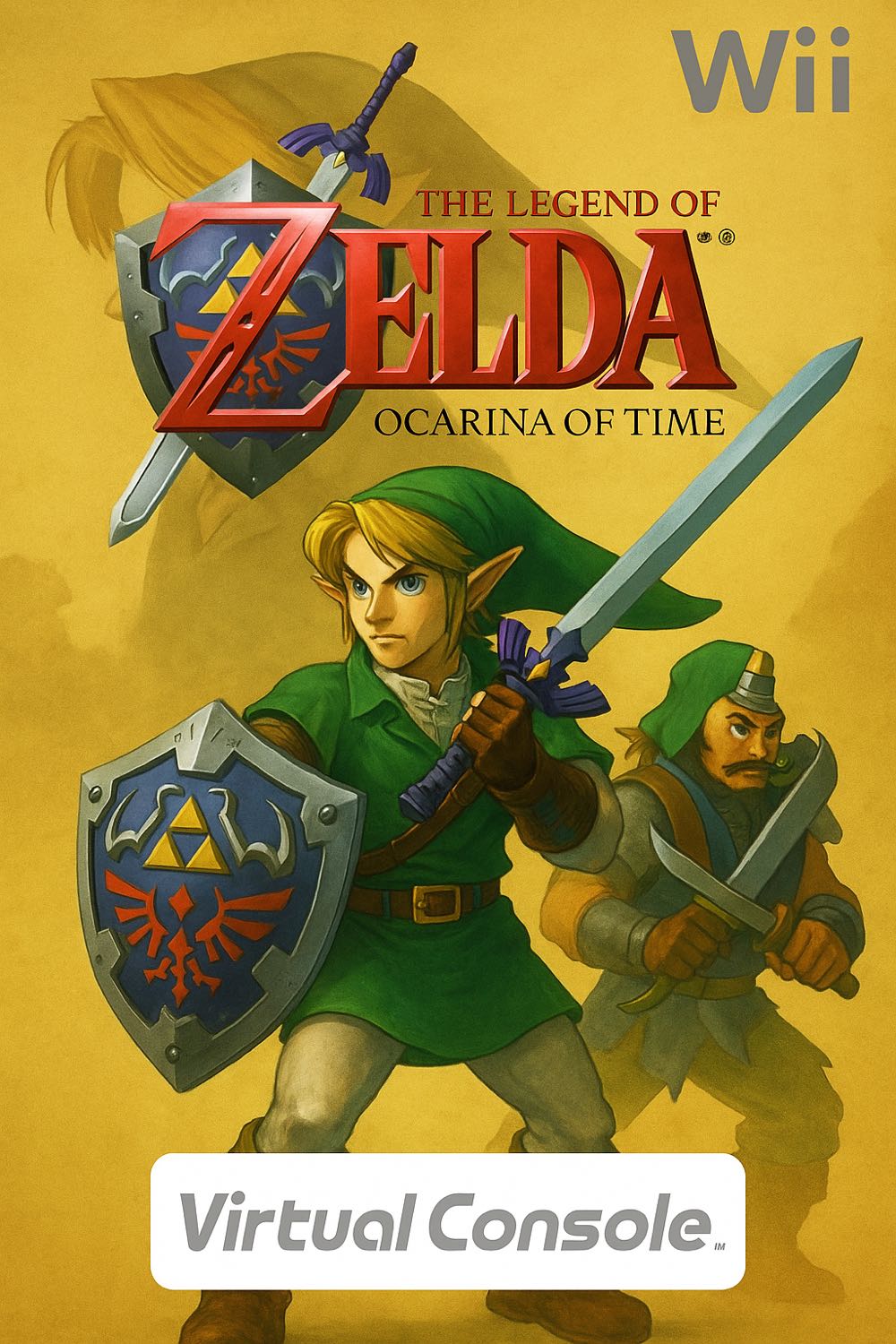 The Legend of Zelda: Ocarina of Time - Nintendo Wii Virtual Console (Nintendo - 1) video game collectible [Barcode 044406870041] - Main Image 3