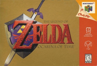 LOZ: Ocarina of Time - Nintendo Wii U Virtual Console (Nintendo) video game collectible - Main Image 1
