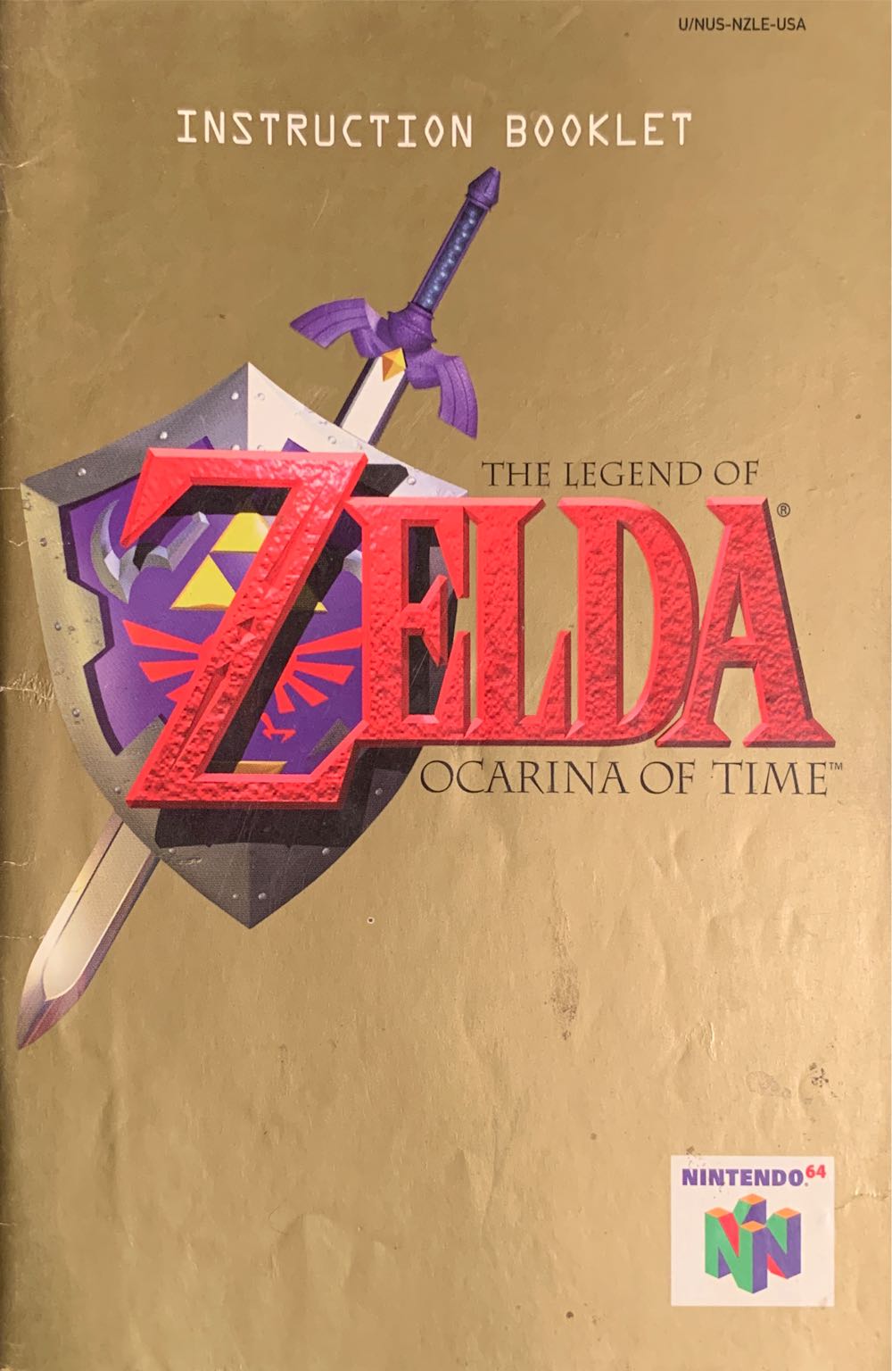 LOZ: Ocarina of Time - Nintendo Wii U Virtual Console (Nintendo) video game collectible - Main Image 2