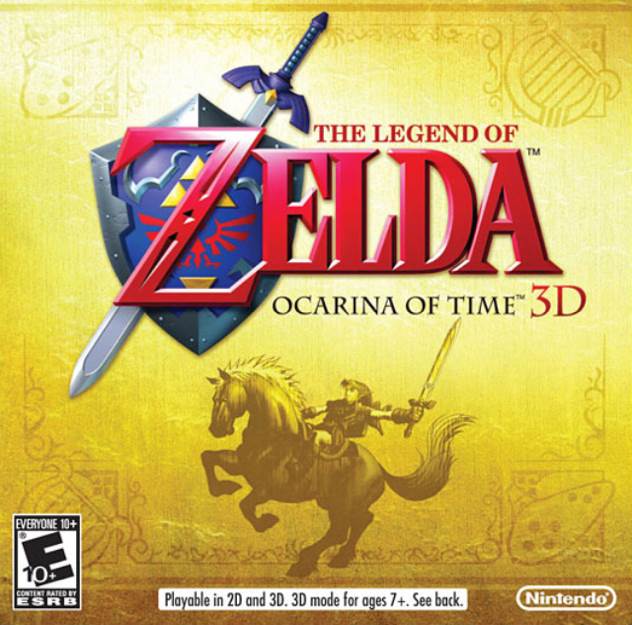 The Legend of Zelda: Ocarina of Time 3D - Nintendo 3DS (Nintendo - 1) video game collectible - Main Image 1