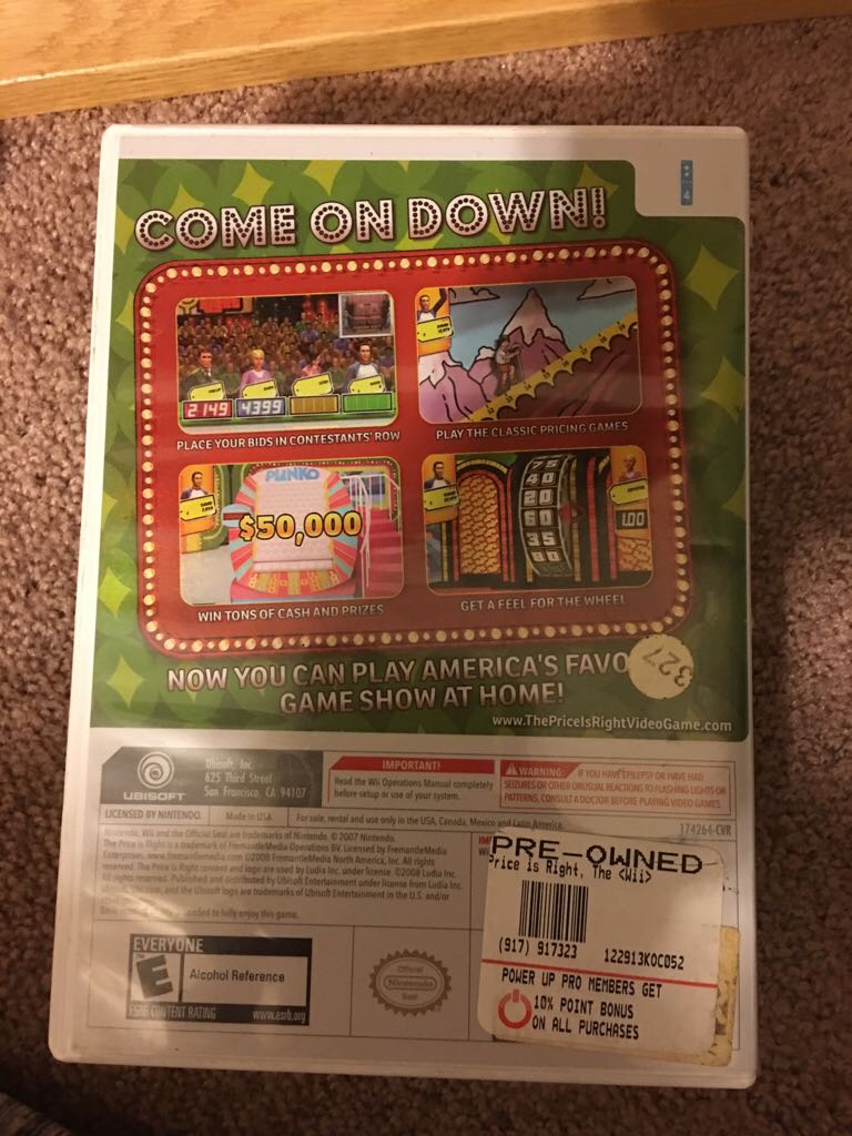 The Price Is Right - Nintendo Wii video game collectible - Main Image 2