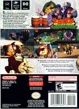 Donkey Kong Jungle Beat - Nintendo GameCube (Nintendo - 1) video game collectible [Barcode 045496962708] - Main Image 2