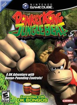 Donkey Kong Jungle Beat - Nintendo GameCube video game collectible [Barcode 4549696270] - Main Image 1