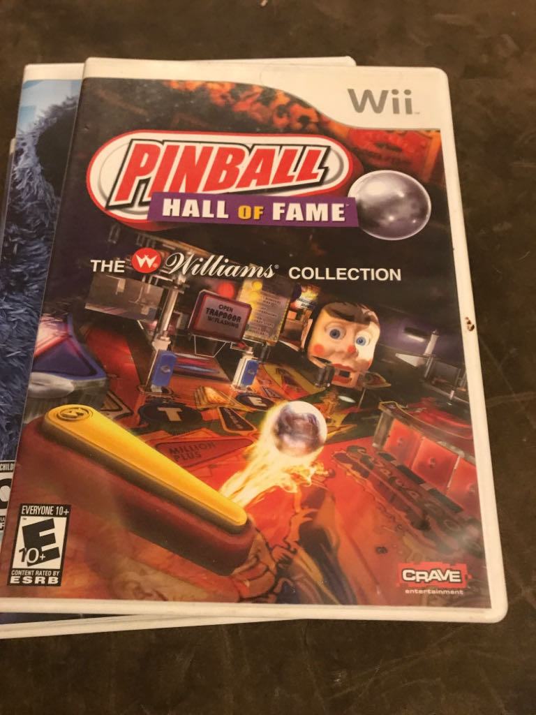 Pinball Hall Of Fame - Nintendo Wii (Crave - 4) video game collectible [Barcode 032100001021] - Main Image 1